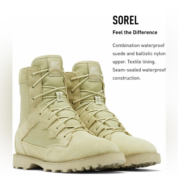 Sorel Men's Caribou OTM WP Boot — Waterproof Leather Rain Boots - Picture 2 of 6